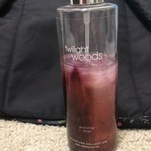 twilight woods shimmer mist!